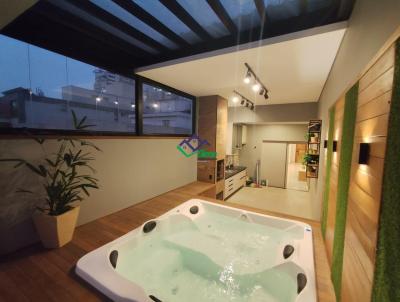 Apartamento para Venda, em Santos, bairro Pomp�ia, 3 dormit�rios, 3 banheiros, 1 su�te, 3 vagas